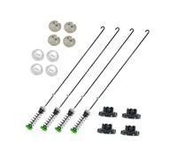 Kit Di Asta Di Sospensione For Lavatrice, 4 Pezzi, 59 Cm, Accessorio Di Ricambio For Ammortizzatore