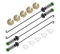Kit di asta di sospensione for lavatrice A61I W11130362 da 4 pezzi - Compatibile con accessorio for lavatrice 11022352510 WTW5000DW2 MVWC565FW0 WTW5000DW0