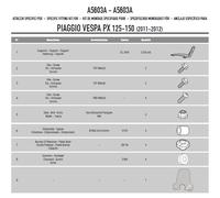 Kit di attacchi specifico per 642A PIAGGIO Vespa PX 125-150 2011 - 2017 A5603A