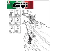 Kit di attacchi specifico PIAGGIO Mp3 Yourban 125-300 2017 SR5600 GIVI