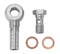 Kit di attatore a bullone per freni Banjo M10X1.0 a 1/4 di pollice rondelle di ottone ad alte prestazioni Prove per i sistemi di freni automobilistici