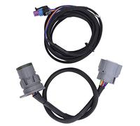Kit di attatore del cablaggio a filo di trasmissione ABS ABS nero di conversione di trasmissione Black Converte 4l60e a 4l80e per camion SUVS 1999 2006 Include attatore e cablaggio