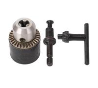 Kit di attatore di mandrino per trapano a chiave per trapano pesante 1,5 10 mm 3 8 24unf Impatto Sostituzione del driver per rotazione del cacciavite a chiave martello durevole n.