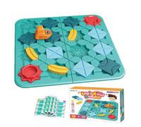 Kit di attività di apprendimento: gioco di pensiero logico, puzzle di potenziamento 'intelligenza, giocattolo interattivo per la coordinazione del movimento creativo | Divertente sviluppo educativ