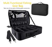 Kit di attrezzi a spalla singola multifunzionale in tela Oxford grande borsa per attrezzi di riparazione per elettricisti portatile resistente all'usura addensata