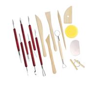 Kit di Attrezzi Argillosi per Argilla Da 15 Pezzi Kit di Strumenti per Argilla