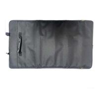 Kit di attrezzi arrotolabile in tessuto Oxford resistente all'acqua, grande capacità, organizer per attrezzi con manico imbottito per tuttofare, officina, garage, riparazione auto, strumenti per la