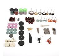 Kit di attrezzi da 147 pezzi Stelo da 1/8 di pollice |Accessori esperti per lucidatura e smerigliatura per metallo, legno e forme |Set di punte per incisione per taglio e