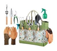 Kit Di Attrezzi Da Giardinaggio | Attrezzo Manuale per Trapianti - Per Piantare, Potare E Scavare, Estirpatore Manuale Per Prato E Fattoria