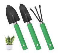 Kit di Attrezzi da Giardinaggio,Set Da 3 Pezzi Per Scavo Manuale In Giardino | Pala per Piantumazione e Trapianto - Per Appassionati Adulti Regalo Compleanno Natale Balcone Terrazzo Giardino