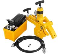 Kit di attrezzi for stallonatori idraulici for riparazione pneumatici for auto, 750 bar/10000 PSI, con pompa a pedale, adatto a tutti i tipi di pneumatici(Plus Foot Pump)