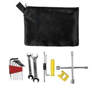 Kit di attrezzi per biciclette, Kit di riparazione bici da strada | Set di manutenzione per ciclismo all'aperto - Kit di riparazione di biciclette per la casa con scatola di alm