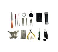 Kit di Attrezzi per Chitarra Utile | Completo, Set di Strumenti per Chitarra con Custodia, Essenziale, Casa, Prove, Musicisti