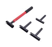 Kit di Attrezzi per La Regolazione delle Cerniere delle Porte, Attrezzo 4 in 1 in Acciaio Ad Alto Tenore di Carbonio per Regolazione dello Spazio Tra Le Porte