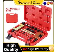 Kit di attrezzi per la rimozione della catena dell'albero a camme Set di strumenti per la regolazione della rivettatrice della catena di distribuzione del motore per Mercedes Benz M271 M272 M102 M103