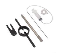 Kit di attrezzi per manutenzione forcella moto con compressore a molla forcella strumento ammortizzatore asta spurgo strumento e strumento livello olio compatibile con la maggior parte delle cartucce