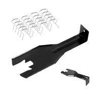 Kit di attrezzi per pannelli di porte automobilistiche, 20 pezzi, include morsetti a manovella per maniglie delle finestre, strumenti di rimozione del metallo, rimozione efficiente dei pannelli
