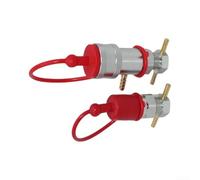 Kit di attrezzi per rilascio della pressione idraulica in acciaio per 1/2 pollice per Pioneer per connettori stile fungo Ag compatibile con le specifiche Iso 7241-a e Iso 5675