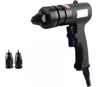 Kit di attrezzi per rivetti pneumatici, martello pneumatico per rivetti dadi, 600 giri/min, inserto per filettatura, prestazioni resistenti, ideale per la lavorazione dei metalli e le riparazioni