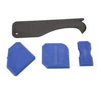 KIT DI ATTREZZI PER SIGILLANTE, RIMUOVI SIGILLANTE IN SILICONE, PALA, RASCHIETTO PER SIGILLANTE IN VETROCEMENTO, DESIGN PRATICO PROFESSIONALE (Blu)