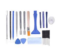 Kit di attrezzi per smontaggio e riparazione da 22 pezzi con componenti in ABS e acciaio inossidabile - Set per la rimozione di apparecchiature elettroniche per adesivi,