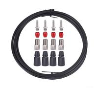 Kit di attrezzi per spurgo freni idraulici, kit di spurgo idraulico con porta olio in acciaio inox per sistema freno a disco della bicicletta (D)