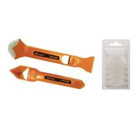 Kit di Attrezzi Spatole per Rimozione Finitura Silicone 4 Puntali di Ricambio