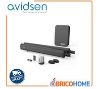 Kit di automazione connessa Avidsen Teha Connect per cancelli a 2 battenti 24v-