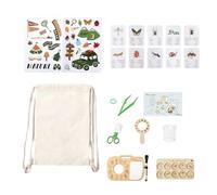 Kit di avventura per,Microscopio educativo per vegetali,Kit microscopio per bambini | per adolescenti compleanno campeggio all'aperto giardino posteriore cortile