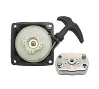 Kit di avviamento a strappo Easy Pull con quadrante in alluminio adatto for 40-5 44-5 33 CG430 44F-5 Parte di riparazione del motore del tosaerba Decespugliatore(Starter and Dial)