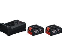 Kit di avviamento BOSCH 2× GBA 18V 5.0 Ah + GAL 12V/18V-80 1600A03CH1