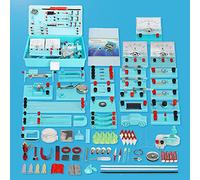 Kit di avviamento di apprendimento del circuito elettrico di fisica, kit di base dell'esperimento del circuito di scoperta di elettricità e del magnetismo,