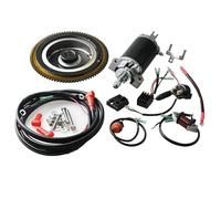 Kit di avviamento elettrico compatibile con il set motorini Yamaha T40 a 2 tempi da 40 CV. conversione for modello 66T. Sostituisce le parti