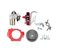 KIT DI AVVIAMENTO ELETTRICO DA 2 KW Adatti for GX160 GX200 ECC. ALLOGGIAMENTO GENERATORE DA 3 KW MOTORINO DI AVVIAMENTO VOLANO BOBINA DI CARICA INTERRUTTORE RIPARAZIONE FAI DA TE