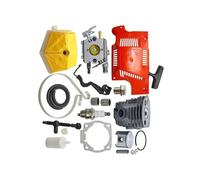 Kit di avviamento for cilindro e pistone da 46 mm adatto for carburatore H55 51, filtro 'aria, regolatore del nastro del freno della catena, parte della motosega