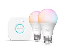 Kit illuminazione smart Philips Hue 929004235409 E27 Bluetooth Bianco Multicolore 2 lampadine