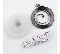 Kit di avviamento puleggia per motosega Zenoah G2500 e cinese 2500 25cc 2 tempi, include molla di recupero, puleggia e corda