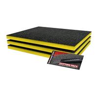 Kit di Avvio Shadow Foam 3 pezzi | Inserti in Schiuma per Cassetta degli Attrezzi - Foglio di Schiuma 40x32cm per Organizzazione Cassetta degli Attrezzi DIY & Sistemi di Conservazione degli Utensili