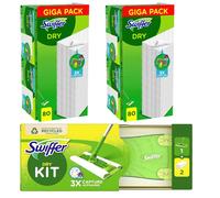 Kit Di Avvio Swiffer Dust Magnet Dry Con 1 Manico E 162 Panni GIGAPACK #61