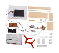 Kit di barche RC in legno fai-da-te Giocattoli educativi per l'apprendimento