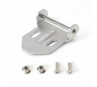 Kit di barre di supporto per portapacchi della moto con ganci per bagagliaio posteriore e hardware di montaggio laterale per fissaggio sicuro del bagaglio (gancio posteriore B)