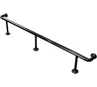Kit di barre per montaggio a parete, per uso interno, supporta ristoranti, bar, biblioteche, banconi da 1 m, design durevole