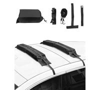 Kit Di Barre Portatutto Morbida, Portapacchi Auto Universale Con Cinghie