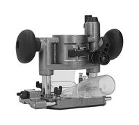 Kit di base per tuffo per router compatto, copertura per macchina per rifilatura a doppia maniglia, copertura protettiva trasparente, router per palma a velocità variabile per la lavorazione del legno e la produzione di mobili