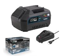 Kit Di Batteria Singola Unica Da 20V 4.0Ah - Linea Professionale a Batteria ONE4ALL - Carica Batteria Per Elettroutensili Trapano Smerigliatrice Utensile Multifunzione - ENG PRO