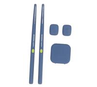 Kit di Batteria Virtuale Ad Aria, Set di Batteria Elettronica Portatile per realtà Virtuale con Pedali per Bacchette per Adulti e Bambini (BLUE)