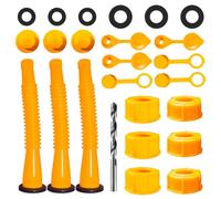 Kit di beccucci di ricambio per bombola del gas con punta da trapano da 8 mm per la maggior parte dei serbatoi da 1/2/5/10 galloni