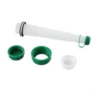 Kit di beccucci flessibili per carburante e tappo per Rubbermaid, per Kolpin, per tanica Gott, ugello di ricambio in ABS con tappo di sfiato per rifornimento tosaerba, decespugliatore, bottiglia mista