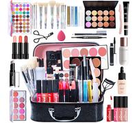 Kit Di Bellezza Cosmetic, Kit per Occhi, Viso E Labbra - Set Con Correttore, Ros