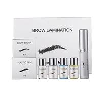 Kit di bellezza per sopracciglia per 45-60 giorni 3D Kit di laminazione per sopracciglia professionale naturale alla moda lunga durata Kit per sopracciglia permanenti per uso domestico Strumenti di